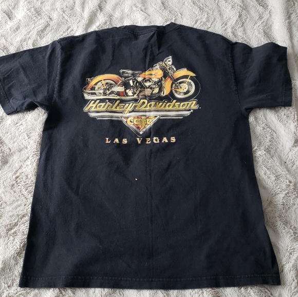 Harley Davidson Cafe live hard rise easy tee - Picture 4 of 4